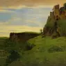 Corot_Civita_Castelland_Buildings_High_in_the_Rocks_aka_La_Porta_San_Salvatore