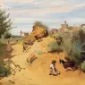 Corot_Genzano_Goatherd_and_Village