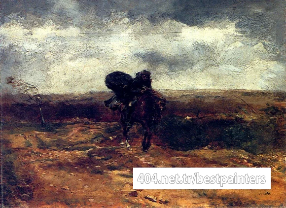 Meissonier_Jean_Louis_Ernest_Coup_De_Vent