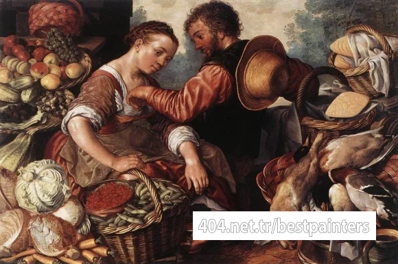 BEUCKELAER_Joachim_Woman_Selling_Vegetables