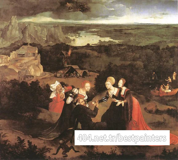 PATENIER_Joachim_Temptation_Of_St_Anthony