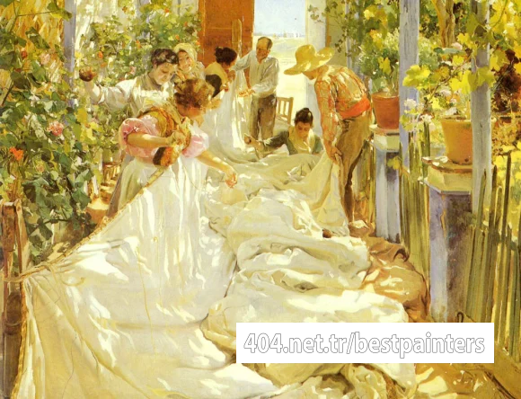 Sorolla_Joaquin_Cosiendo_La_Vela