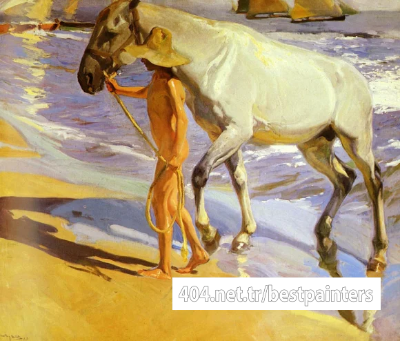 Sorolla_Joaquin_El_Bano_Del_Caballo