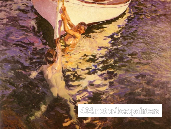 Sorolla_Joaquin_El_Bote_Blanco