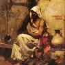 Sorolla_Joaquin_Un_Arabe_Examinando_Una_Pistola