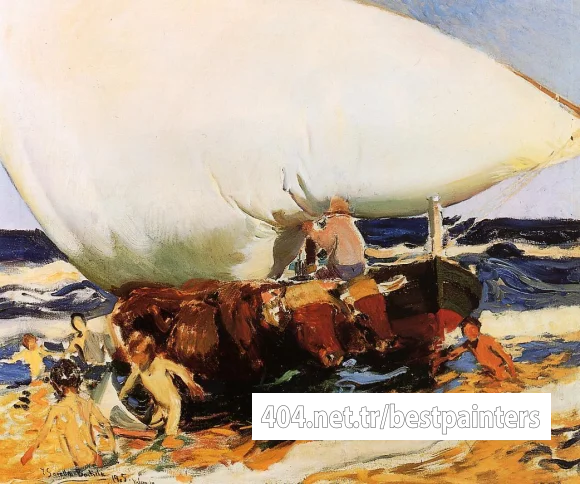 Sorolla_y_Bastida_Joaquin_On_the_Beach_Valencia