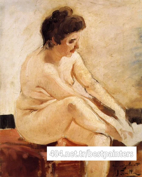 Sorolla_y_Bastida_Joaquin_Seated_Nude