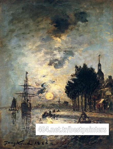 Jongkind_Johan_Barthold_Clair_De_Lune