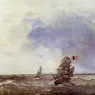 Jongkind_Johan_Berthold_Ships_at_Sea