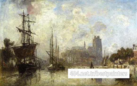 Jongkind_Johan_Berthold_The_Port_of_Dordrecht