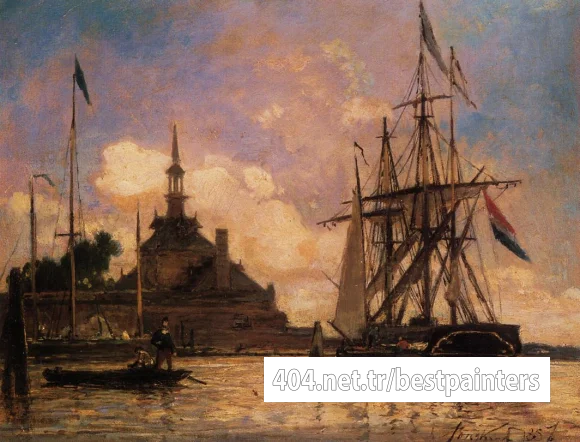 Jongkind_Johan_Berthold_The_Port_of_Rotterdam