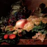 Jensen_Johan_Laurentz_Grapes_Strawberries_A_Peach_Hazelnuts_And_Berries