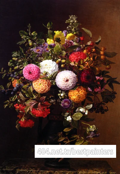 Johan_Laurits_Jensen_Opstilling_med_Georginer_(Still_Life