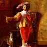 Hamza_Johann_A_cavalier_And_His_Hound