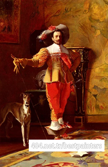 Hamza_Johann_A_cavalier_And_His_Hound