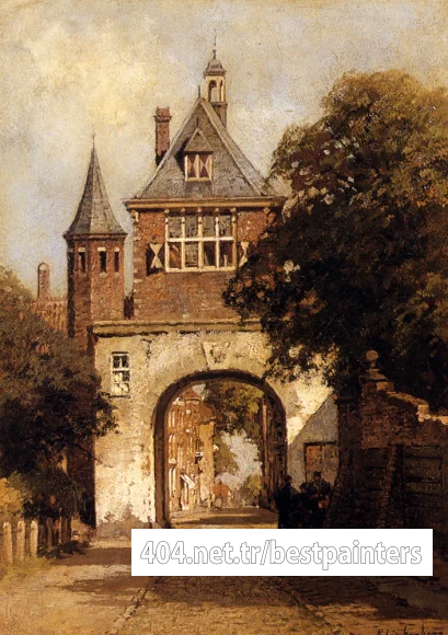 Klinkenberg_Johannes_Christiaan_Karel_A_City_Gate