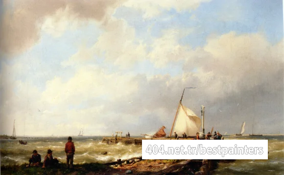 Hermanus_Koekkoek_Bringing_in_the_Catch