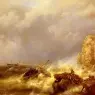 Koekkoek_Hermanus_A_Shipwreck_In_Stormy_Seas