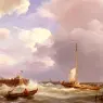 Koekkoek_Hermanus_Returning_To_The_Sound