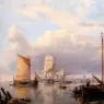 Koekkoek_Hermanus_Shipping_On_The_Scheldt_With_Antwerp_In_The_Background
