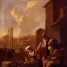Lingelbach_Johannes_Peasant_Family_Having_Bread_And_Wine