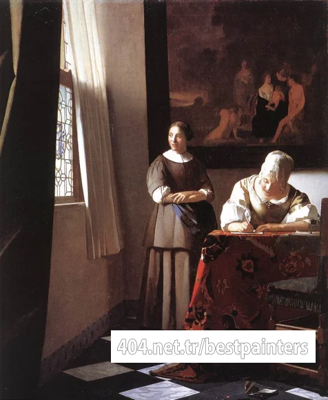 Vermeer_Lady_Writing_a_Letter_with_Her_Maid