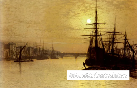 Grimshaw_John_Atlkinson_The_Thames_Below_London_Bridge