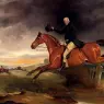 Ferneley_John_Mr_George_Marriott_On_His_Bay_Hunter_Taking_A_Fence