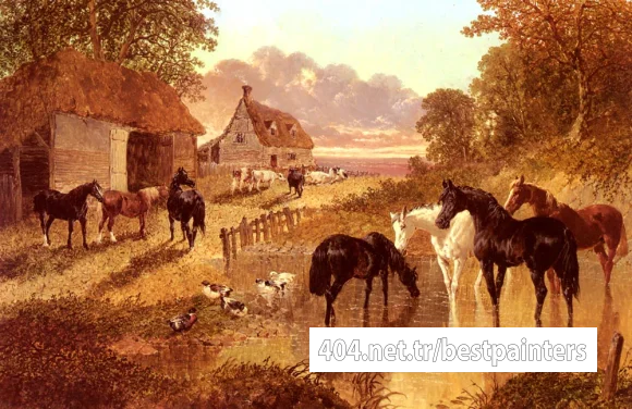 Herring_John_Frederick_The_Evening_Hour