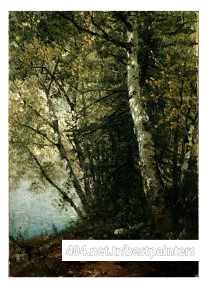 Kensett_John_F_Study_Of_Beeches