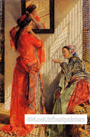Lewis_John_Frederick_Indoor_Gossip_Cairo