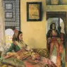 Lewis_John_Frederick_Life_in_the_Hareem_Cairo