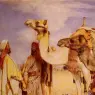 Lewis_John_Frederick_The_Greeting_In_the_Desert,_Egypt