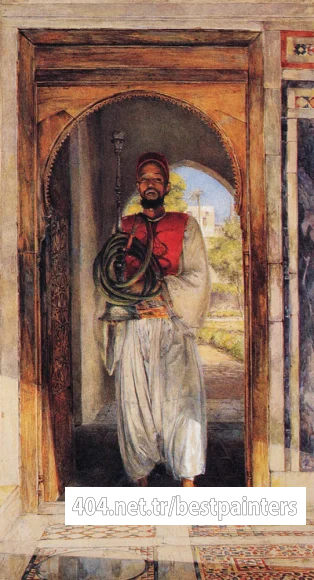 Lewis_John_Frederick_The_Pipe_bearer