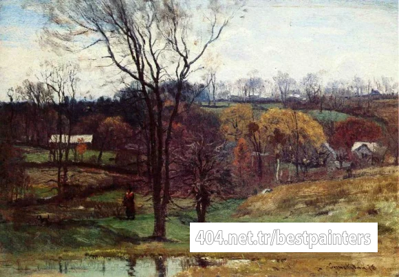 Enneking_John_Joseph_A_Late_Afternoon_Walk