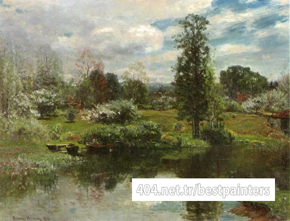 Enneking_John_Joseph_Summer_on_the_Lake
