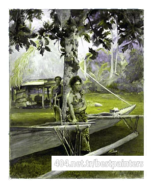 La_Farge_John_Portrait_Of_Faase_The_Taupo