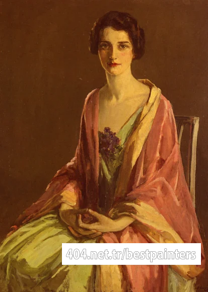 Lavery_Sir_John_Portrait_Of_Miss_Julia_McGuire