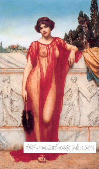 Godward_JW_Athenais_1908