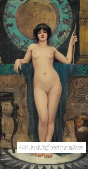 Godward_John_William_Study_of_Campaspe