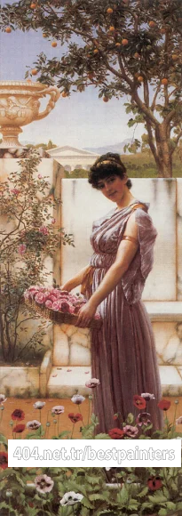 Godward_The_Flowers_of_Venus_1890