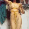 Godward_The_Mirror_1899
