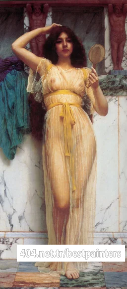 Godward_The_Mirror_1899