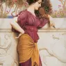 Godward_The_Peacock_Fan_1912