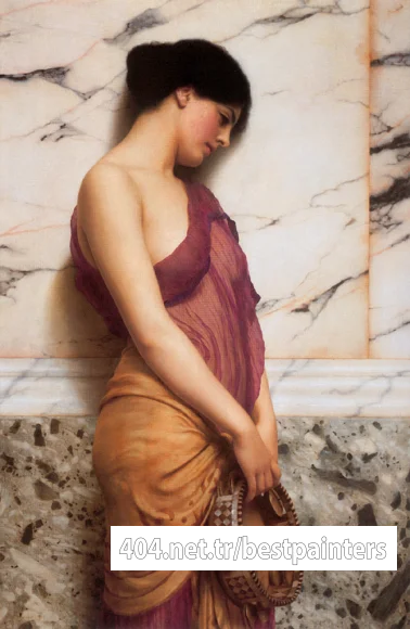 Godward_The_Tambourine_Girl_1906