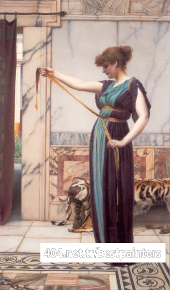 Godward_A_Pompeian_Lady_1891