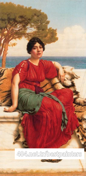 Godward_John_W_By_the_Blue_Ionian_Sea_1916