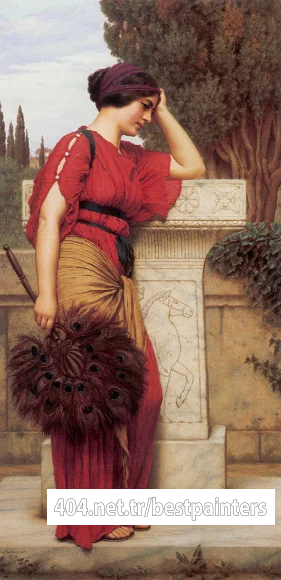 Godward_La_Pensierosa_1913