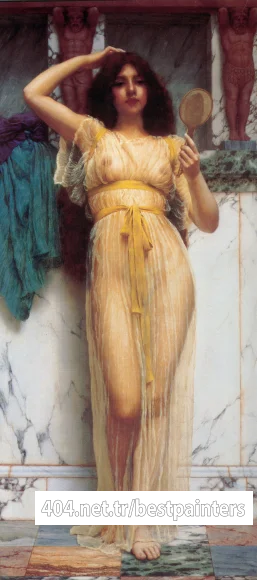 Godward_The_Mirror_1899 1