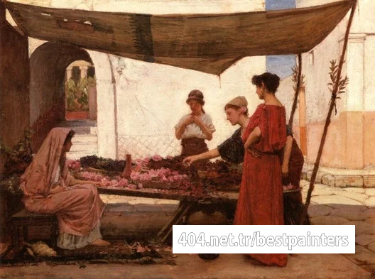 A_grecian_flower_market_JW